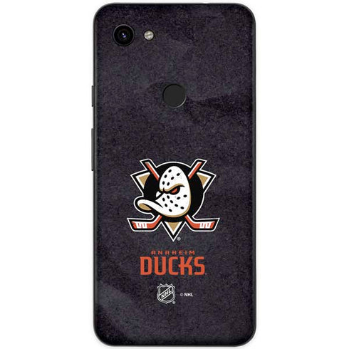 NHL Anaheim Ducks Distressed Google Pixel 3a Skin